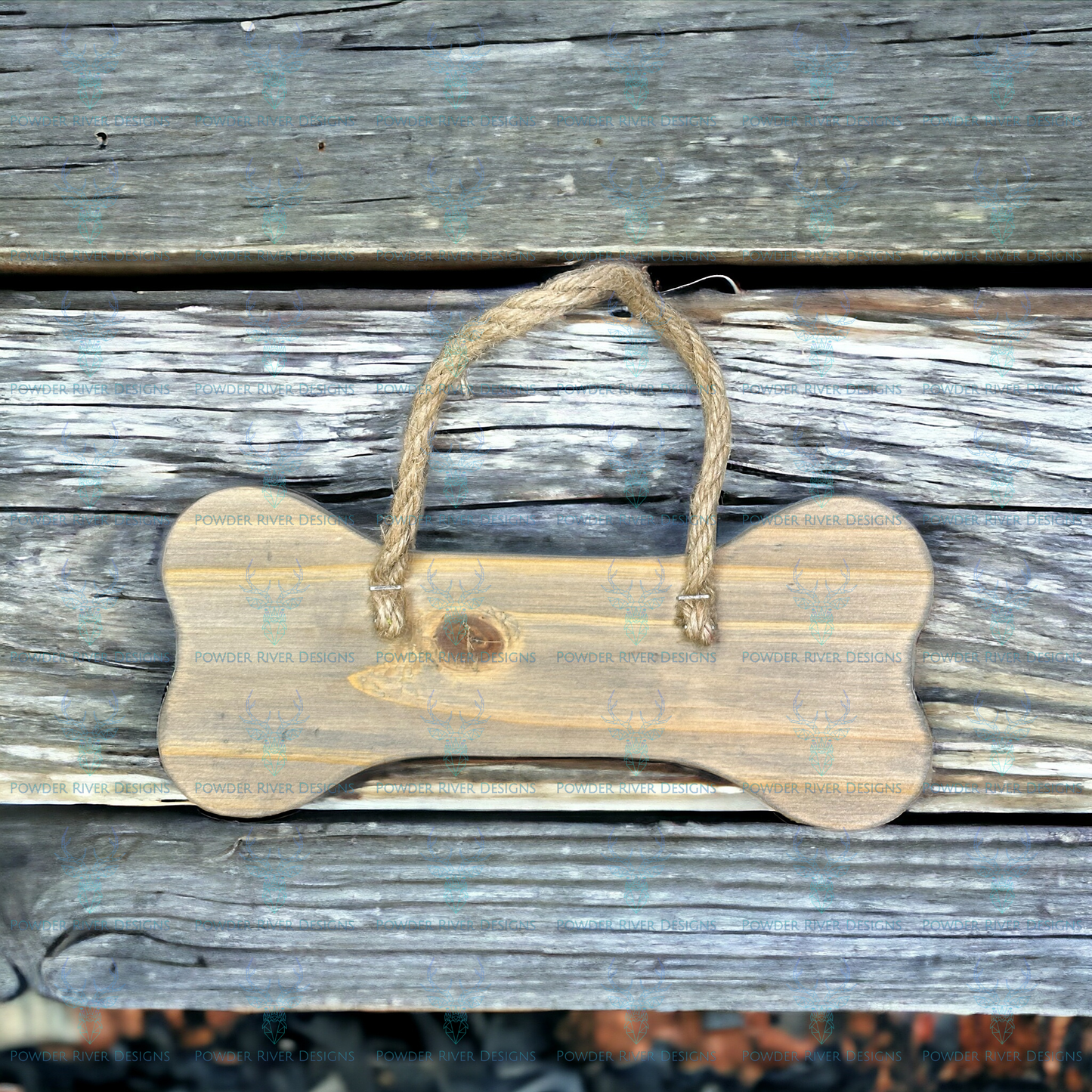 "Dogs Because People Suck" Dog Bone Sign