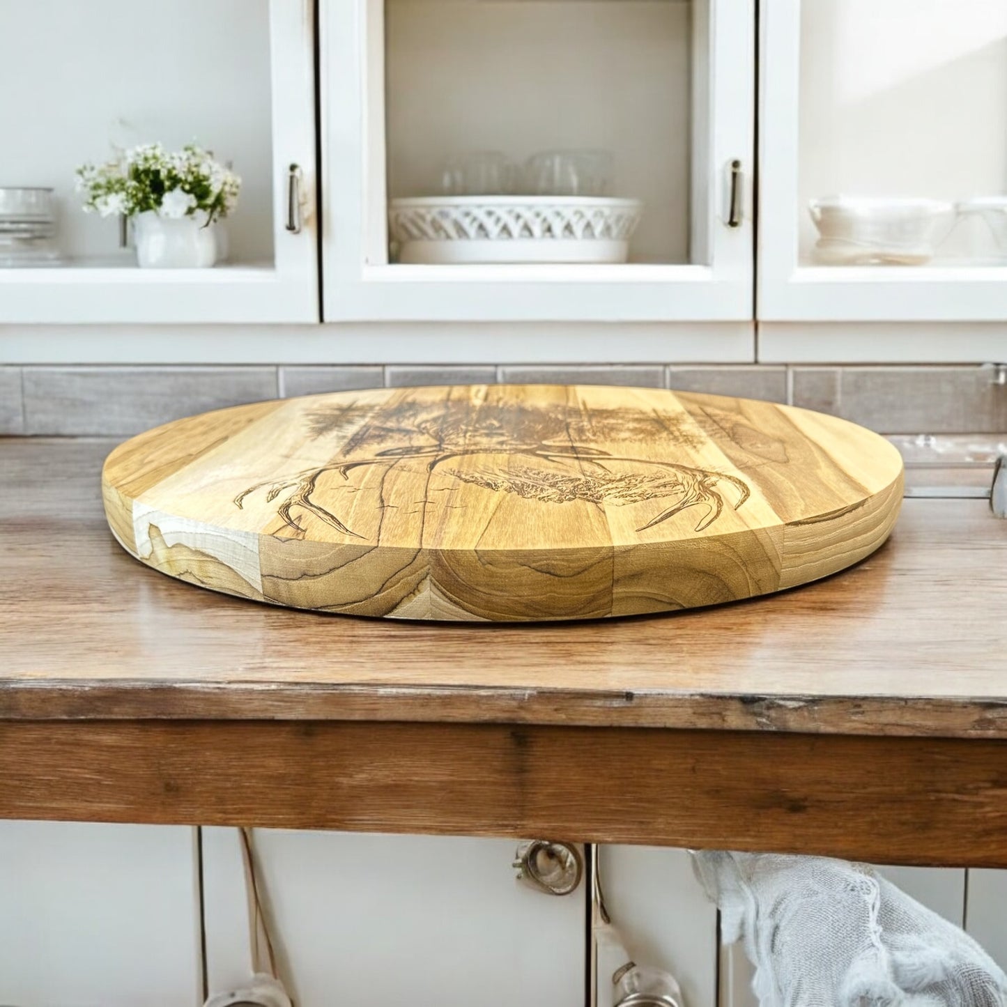 Elk Teak Wood Charcuterie Board