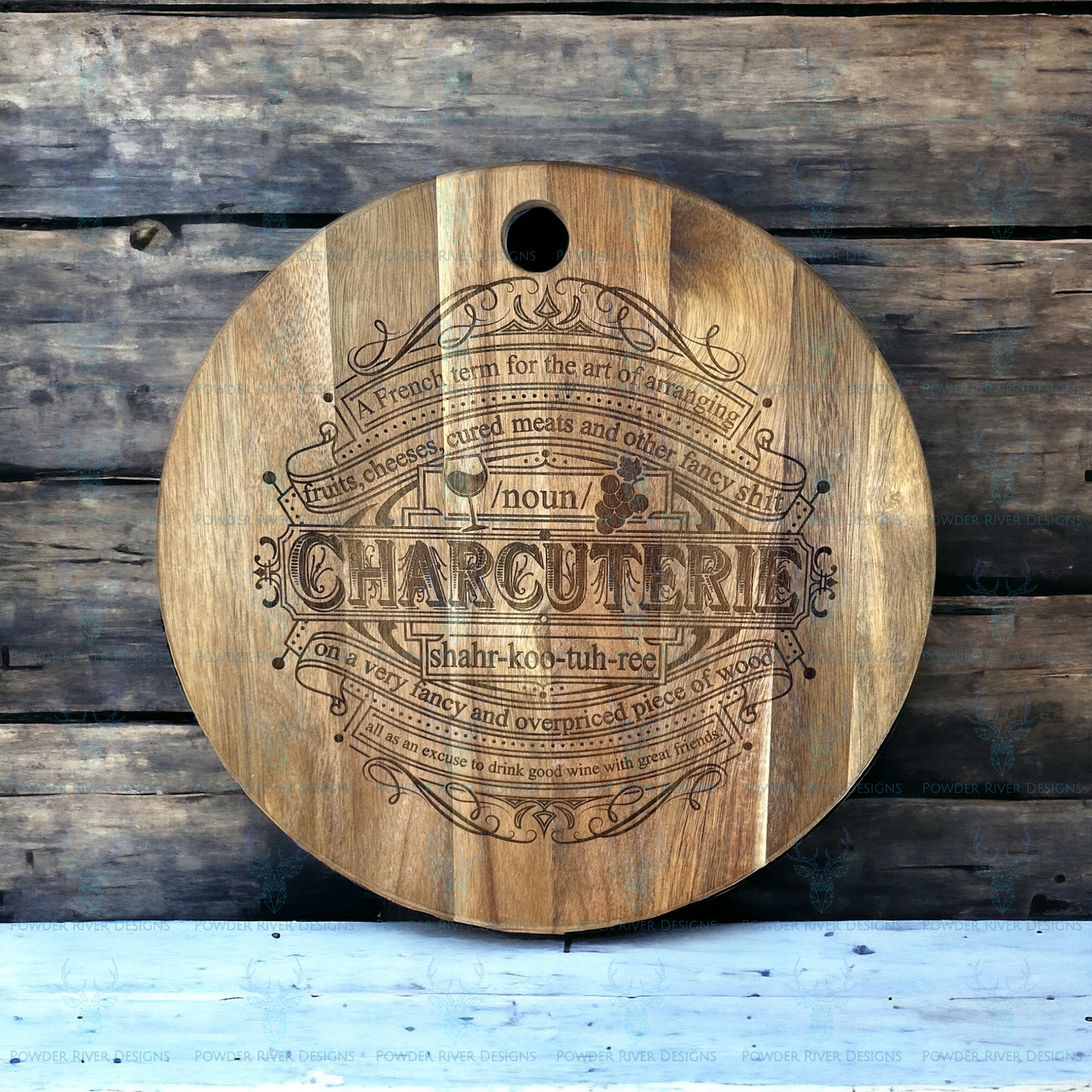 Acacia Charcuterie Board