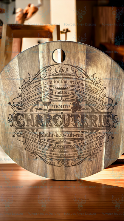 Acacia Charcuterie Board