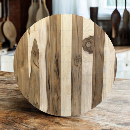 Old Farm Truck Teak Wood Charcuterie Board