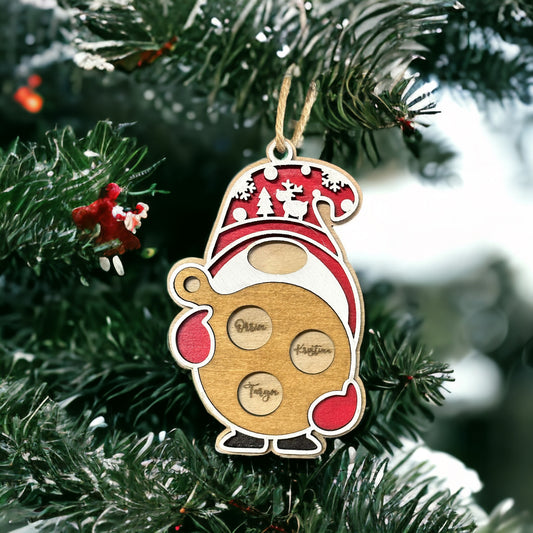 Customizable Gnome with Cookie Sheet Ornament