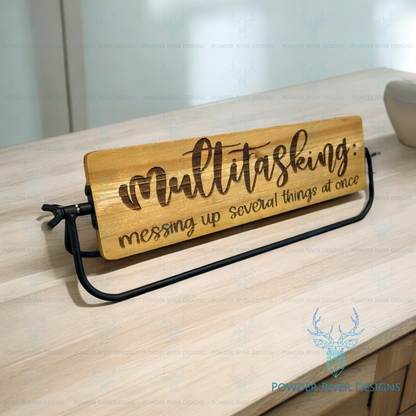 Beautiful Day to Leave me Alone Flip Office Sign