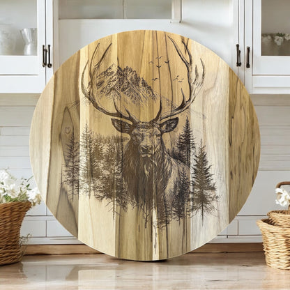 Elk Teak Wood Charcuterie Board