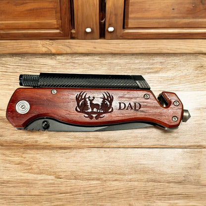 Tactical Knife with Your Image