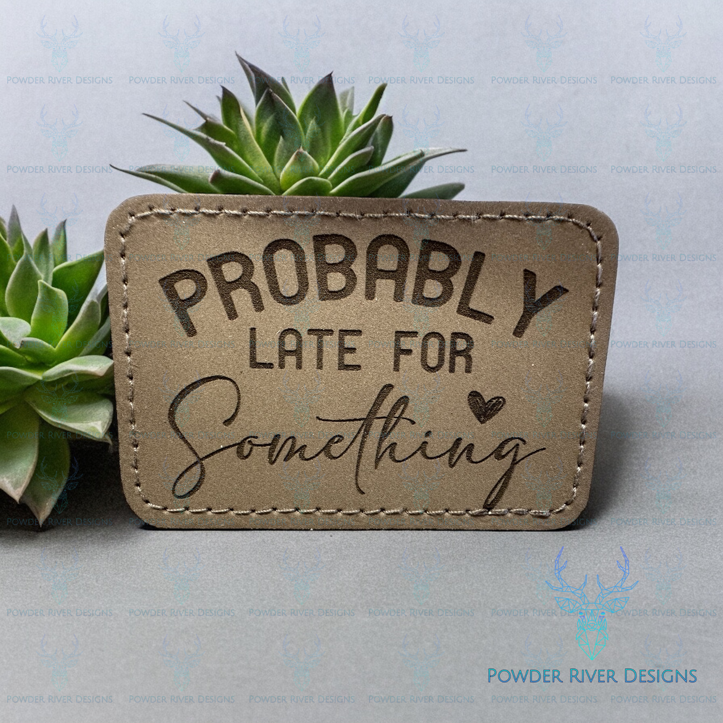 Probably Late Custom Hat with Leatherette Patch