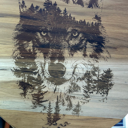 Wolf Teak Charcuterie Board