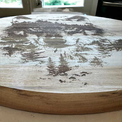 Wolf Teak Charcuterie Board